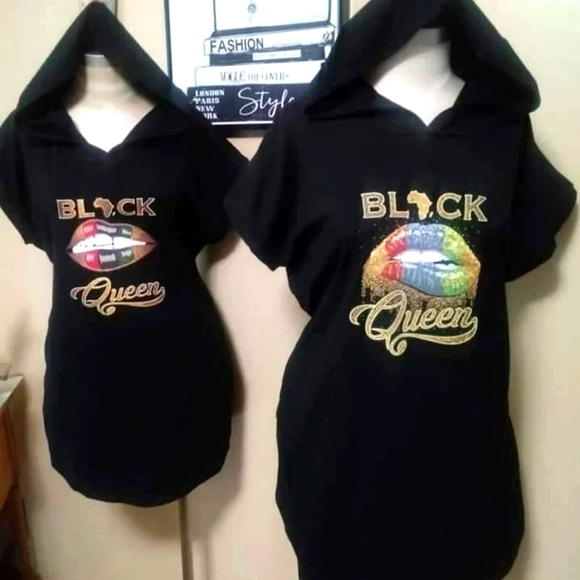 💥CLOSING Nov.1 SALE 💥 Ladies Hoodie Dress-1 - Picture 3 of 4